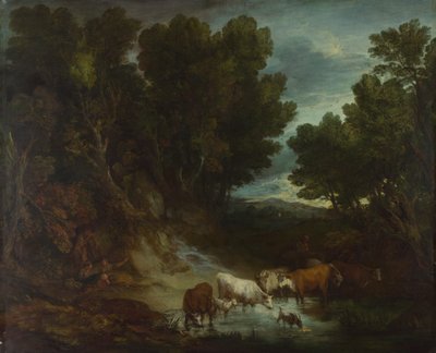 Watering Place, ennen vuotta 1777 tekijältä Thomas Gainsborough