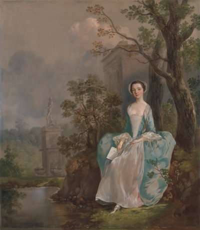 Naisen muotokuva tekijältä Thomas Gainsborough RA