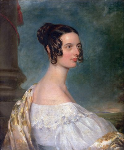Catherine Gandy, os Hyde, n. 1837-38 tekijältä Thomas Gandy
