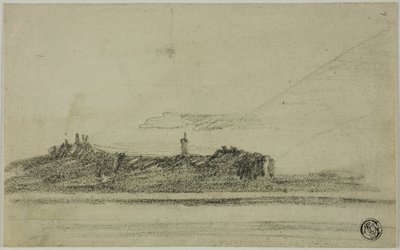 Castle on Shore tekijältä Thomas Girtin