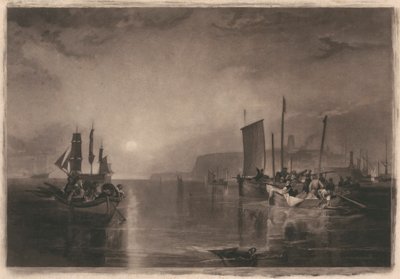 Auringonnousu, valkoturskan kalastus Margatessa tekijältä Thomas Goff Lupton