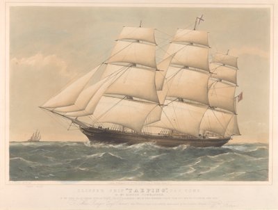 Clipper Ship Taeping, 767 tonnia tekijältä Thomas Goldsworth Dutton