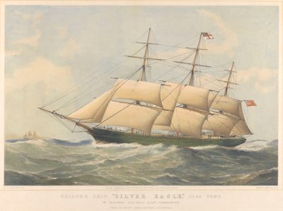 "Silver Eagle" (1861) klipperilaiva tekijältä Thomas Goldsworth Dutton