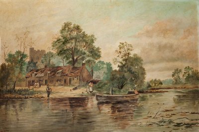 Jokimaisema tekijältä Thomas Grimshaw