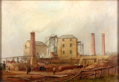 Hartley Colliery katastrofin jälkeen, 1869 tekijältä Thomas H. Hair