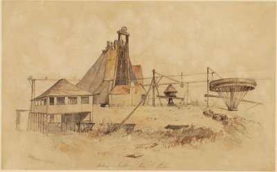 Hebburn Colliery, The A Pit tekijältä Thomas H. Hair