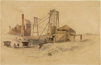 Hebburn Colliery, The C Pit tekijältä Thomas H. Hair