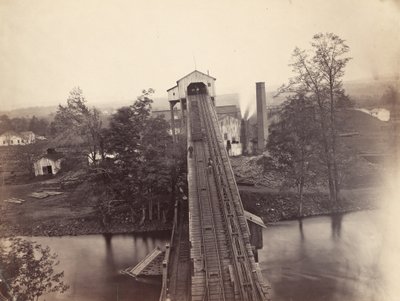 Von Storch Breaker, Del. & Hudson Canal Co., c. 1863-1865. tekijältä Thomas H. Johnson