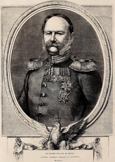 Hänen Majesteettinsa Preussin kuningas, joka kruunattiin eilen (perjantaina) Königsbergissä tekijältä Thomas Harrington Wilson