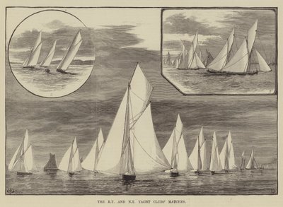 Royal Thames ja New Thames Yacht Clubs -ottelut tekijältä Thomas Harrington Wilson