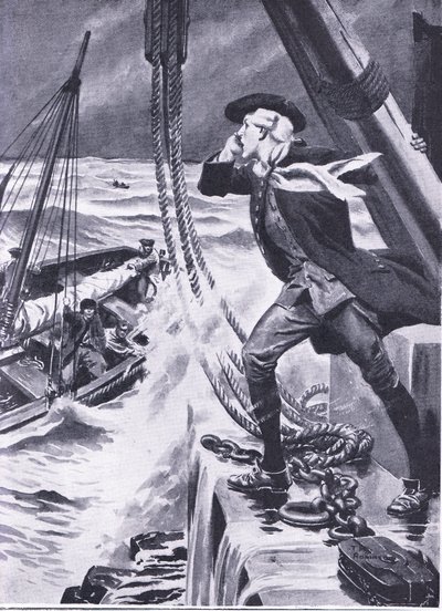 Valaisemaan polkua merelle: Smeaton, kuvitus teoksesta "Cassell