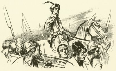Wat Tyler (kaiverrus) tekijältä Thomas Heath Robinson