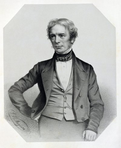 Michael Faraday (1791-1867) 1851 tekijältä Thomas Herbert Maguire