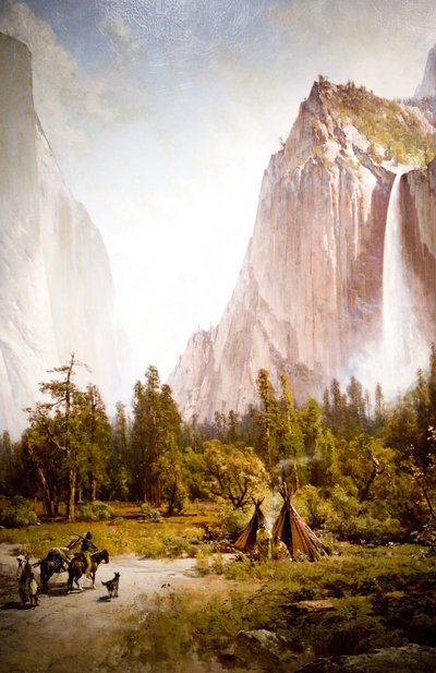 Yosemiten laakso (El Capitan & Bridal Veil Falls) tekijältä Thomas Hill