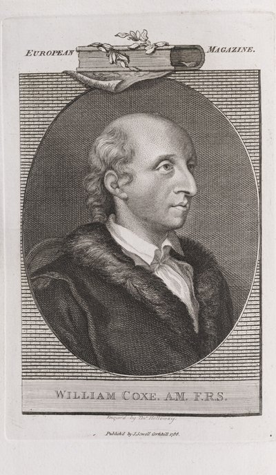 William Coxen muotokuva 1748-1828, 1786. tekijältä Thomas Holloway