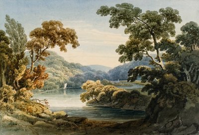 Neath-joella (vesiväri ja lyijykynä paperille) tekijältä Thomas Hornor