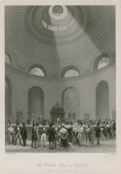 Englannin keskuspankki, Sir John Soanen Rotunda tekijältä Thomas Hosmer Shepherd