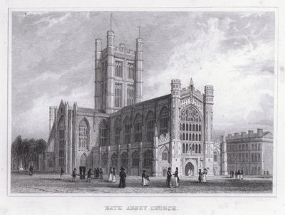Bath Abbey Church (kaiverrus) tekijältä Thomas Hosmer Shepherd
