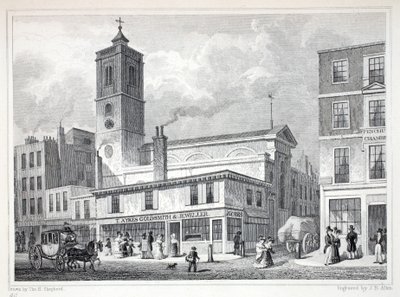 Church of St Dionis, Backchurch, julkaisusta "London and it