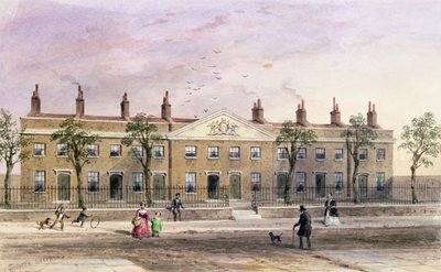 Clothworkers Almshouses Frog Lane tekijältä Thomas Hosmer Shepherd