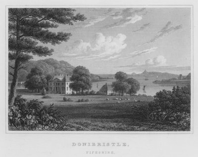 Donibristle, Fifeshire (kaiverrus) tekijältä Thomas Hosmer Shepherd