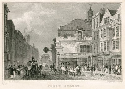 Fleet Street, Lontoo tekijältä Thomas Hosmer Shepherd