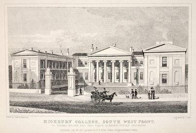 Highbury College, South West Front, "London and it