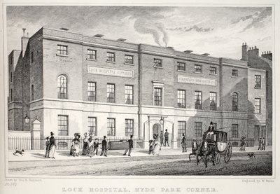Lock Hospital, Hyde Park Corner, "London and it