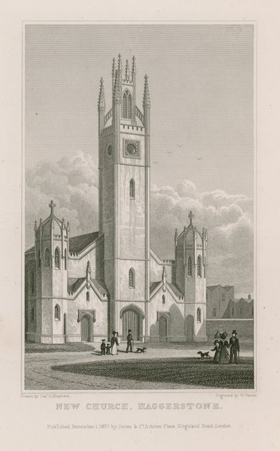 Uusi kirkko, Haggerston tekijältä Thomas Hosmer Shepherd