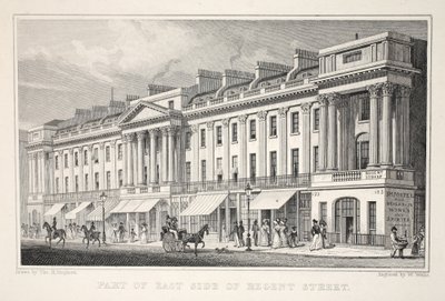 Osa Regent Streetin East Sidea, "London and it