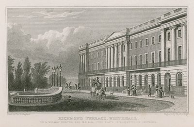 Richmond Terrace Whitehallissa tekijältä Thomas Hosmer Shepherd