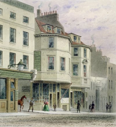 The Boars Head Inn, King Street, Westminster, 1858 tekijältä Thomas Hosmer Shepherd