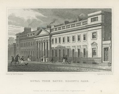 Royal York Baths York Terracessa tekijältä Thomas Hosmer Shepherd
