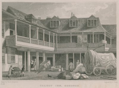 Tabard Inn, Southwark tekijältä Thomas Hosmer Shepherd