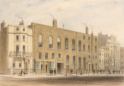Willis Rooms, King Street, Lontoo (akvarelli). tekijältä Thomas Hosmer Shepherd