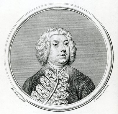 Francesco Bernardi Senesino (1686-1758) (mezzotint) tekijältä Thomas Hudson