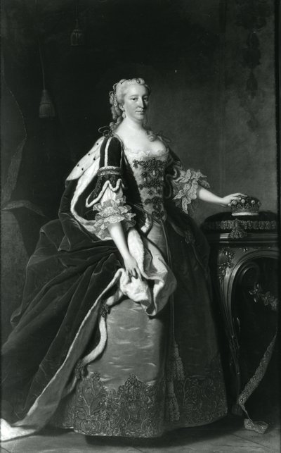 Lady Elizabeth Percy, Northumberlandin kreivitär, muotokuva tekijältä Thomas Hudson
