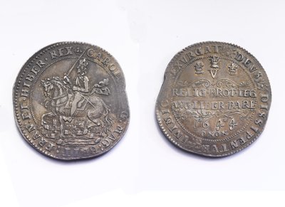 Oxfordin kruunu, 1644 (metalli) tekijältä Thomas J. Rawlins