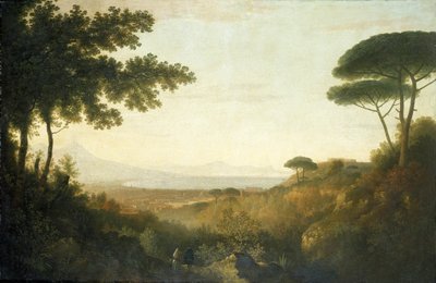 "Napolin lahti", 1782 tekijältä Thomas Jones