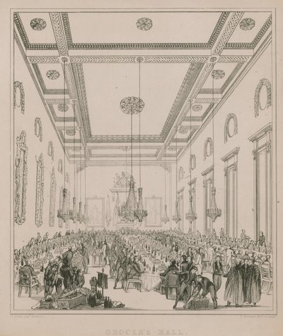 Grocers Hall, Lontoon kaiverrus tekijältä Thomas Kearnan