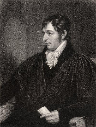 Richard Porson, kaiverrettu W. Holl, National Portrait Gallerysta, osa II, julkaistu noin 1835 tekijältä Thomas Kirkby