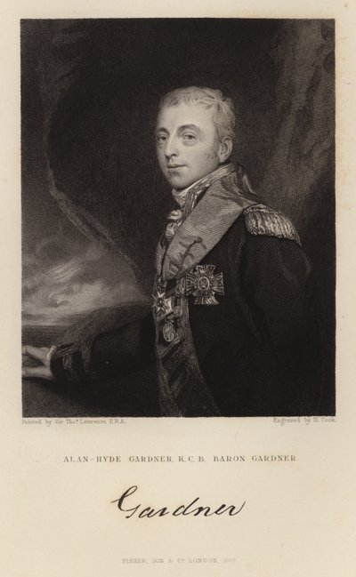 Paroni Gardner tekijältä Thomas Lawrence