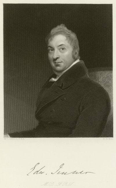 Edward Jenner tekijältä Thomas Lawrence