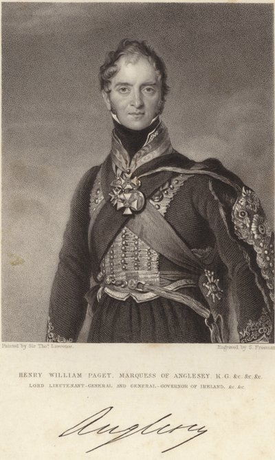 Kenttämarsalkka Henry Paget tekijältä Thomas Lawrence
