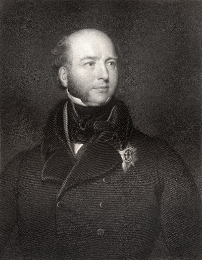 Francis Charles Seymour Conway, Hertfordin ja Yarmouthin kolmas markiisi, kaiverrettu William Holl, National Portrait Gallerysta, osa IV, julkaistu noin 1835 tekijältä Thomas Lawrence