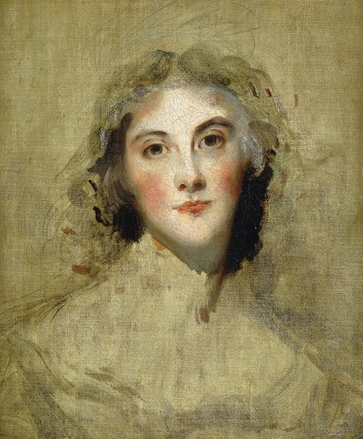 Naisen pää, tekijältä Thomas Lawrence