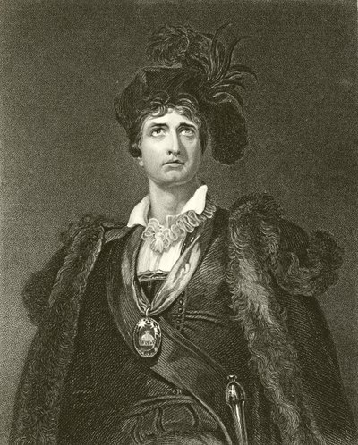 Kemble Hamletin hahmossa tekijältä Thomas Lawrence