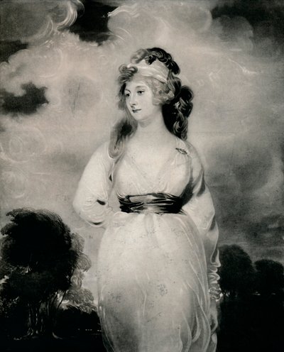Lady Amelia Anne Hobart, Vicountess Castlereagh, Marchioness of Londonderry, c1800, 1 tekijältä Thomas Lawrence
