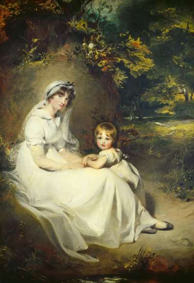 Lady Mary Templetown ja hänen poikansa, 1802 tekijältä Thomas Lawrence