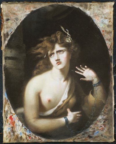 Hullu tyttö, 1786 tekijältä Thomas Lawrence